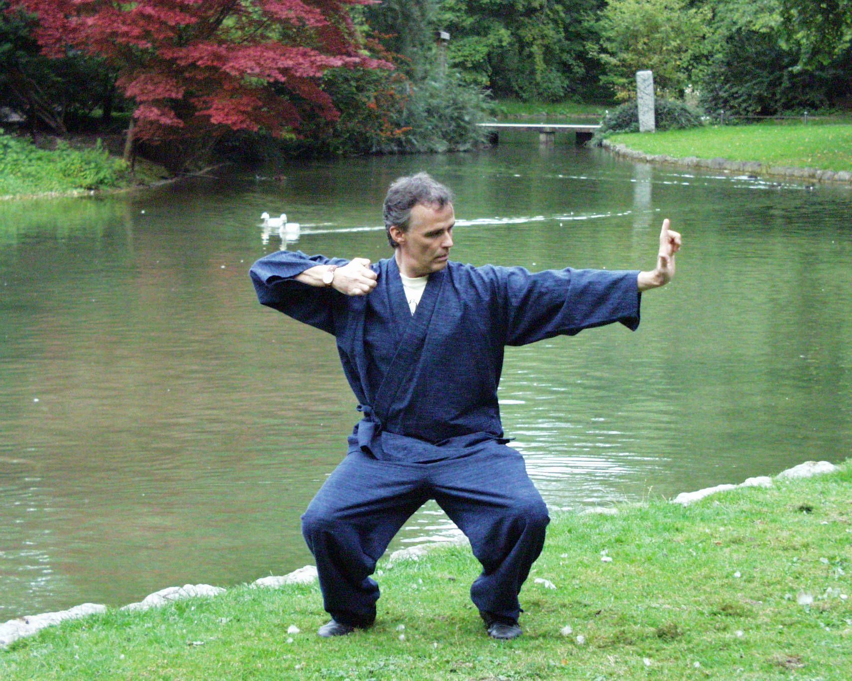 Qigong im Englischen Garten